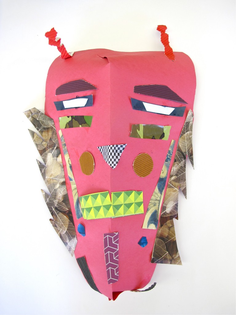 Grade 5/6: Paper Masks | Art Here and There